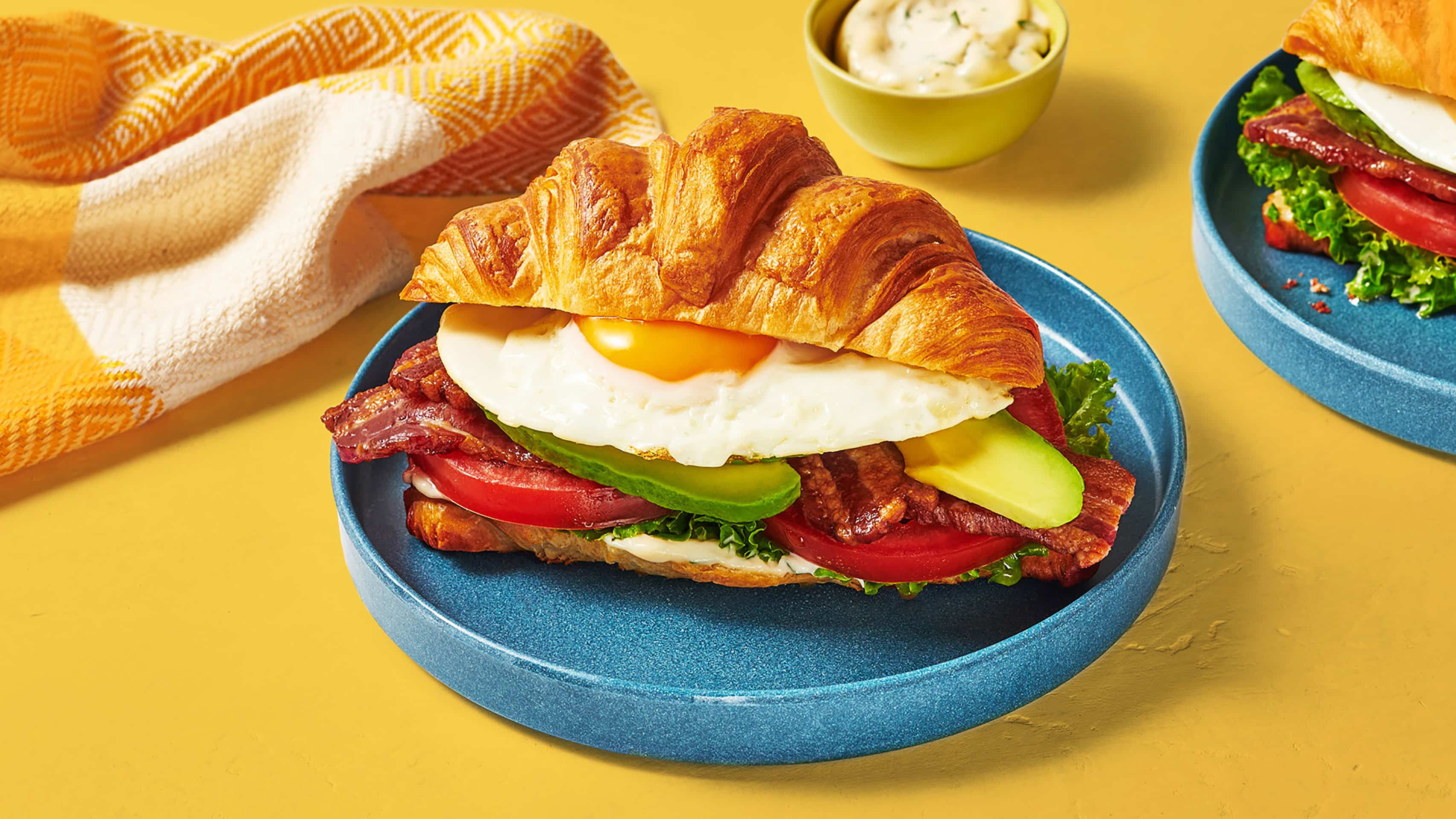 Croissant Breakfast Sandwich - Fox Valley Foodie